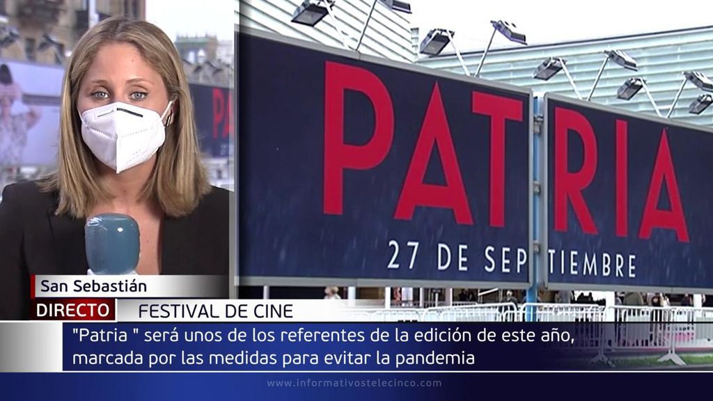 'Patria' deja un "silencio sepulcral" en el Festival de San Sebastián: el primer episodio podrá verse en Telecinco