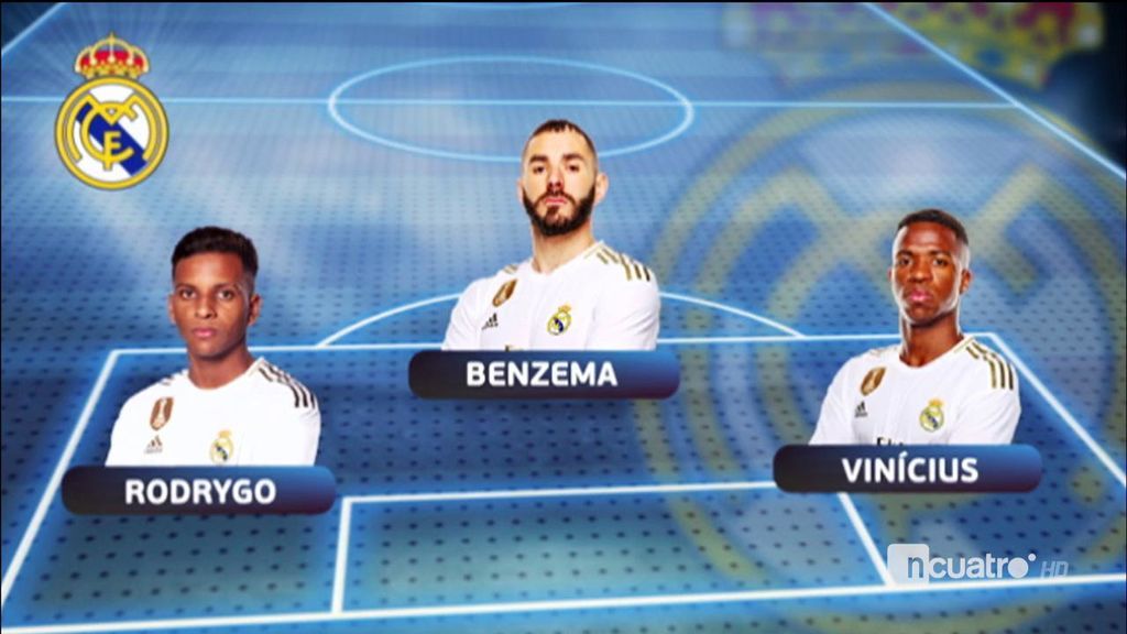 Rodrygo y Vinícius, la apuesta de Zidane
