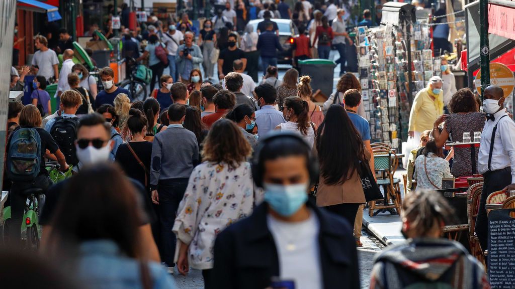 Tercera jornada consecutiva de récord diario histórico de contagios en Francia Tercera jornada consecutiva de récord diario histórico de contagios en Francia