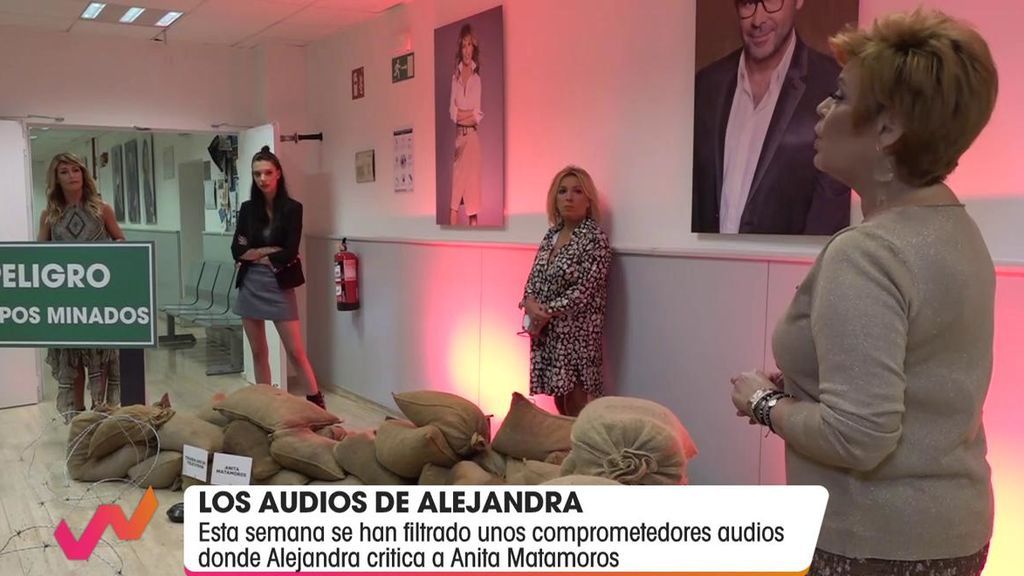 Alejandra, Terelu y Makoke reacciona al audio filtrado