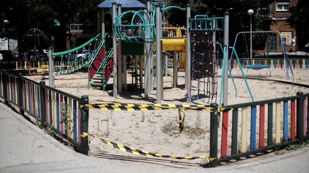 Los parques sólo cierran en las zonas restringidas de Madrid y la razón oficial es que son zonas de contagio Los parques sólo cierran en las zonas restringidas de Madrid y la razón oficial es que son zonas de contagio