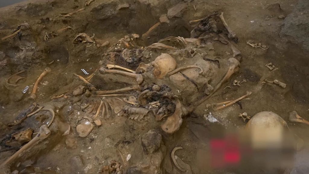 Se encuentran restos humanos en una fosa de Medina del Campo