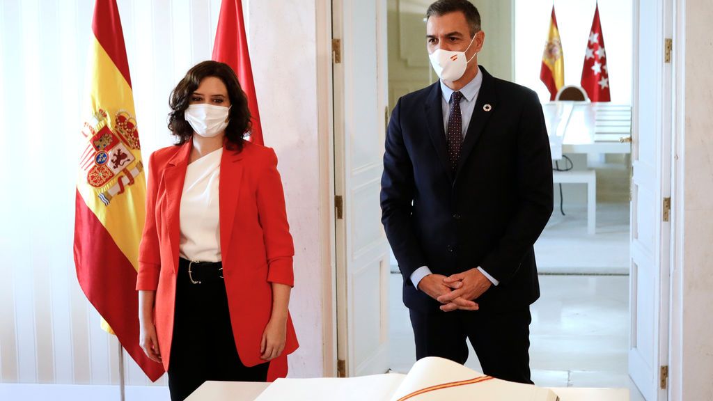 Sánchez tras la reunión con Ayuso: "Tenemos que estar listos para otros escenarios"