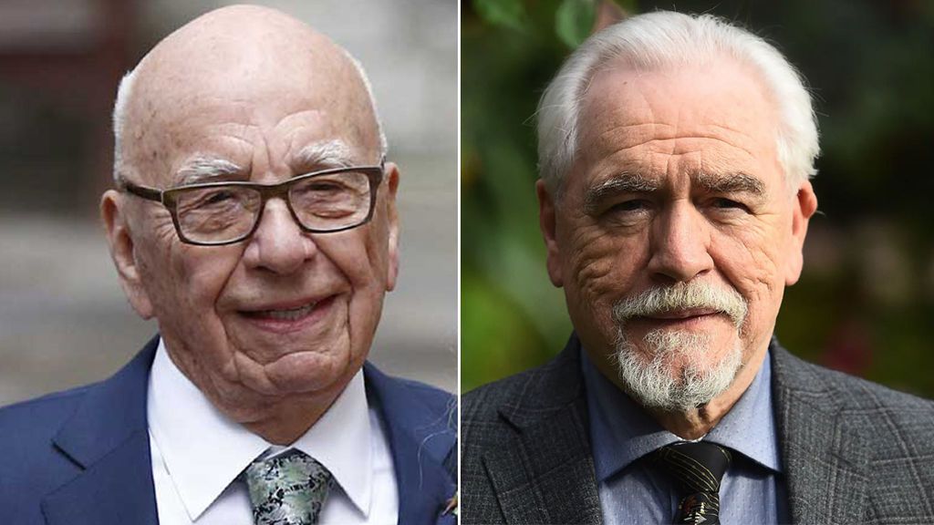 Rupert Murdoch vs. Logan Roy (Brian Cox)