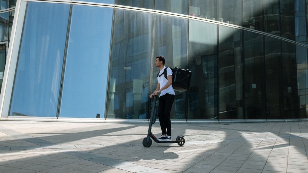 Patinete eléctrico.
