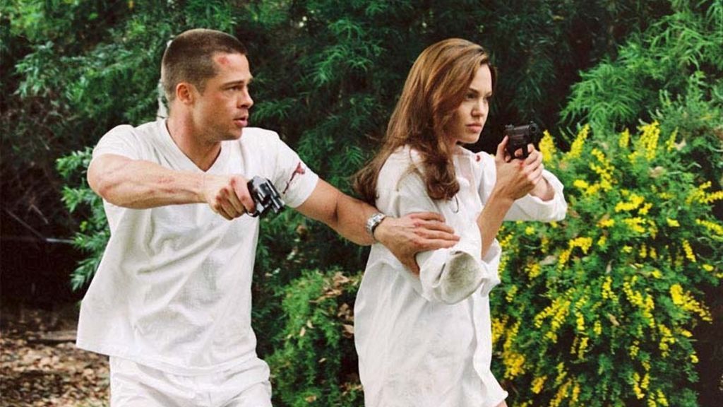 Entre Brad y Angelina saltaron las chispas rodando 'Sr. y Sra. Smith'.