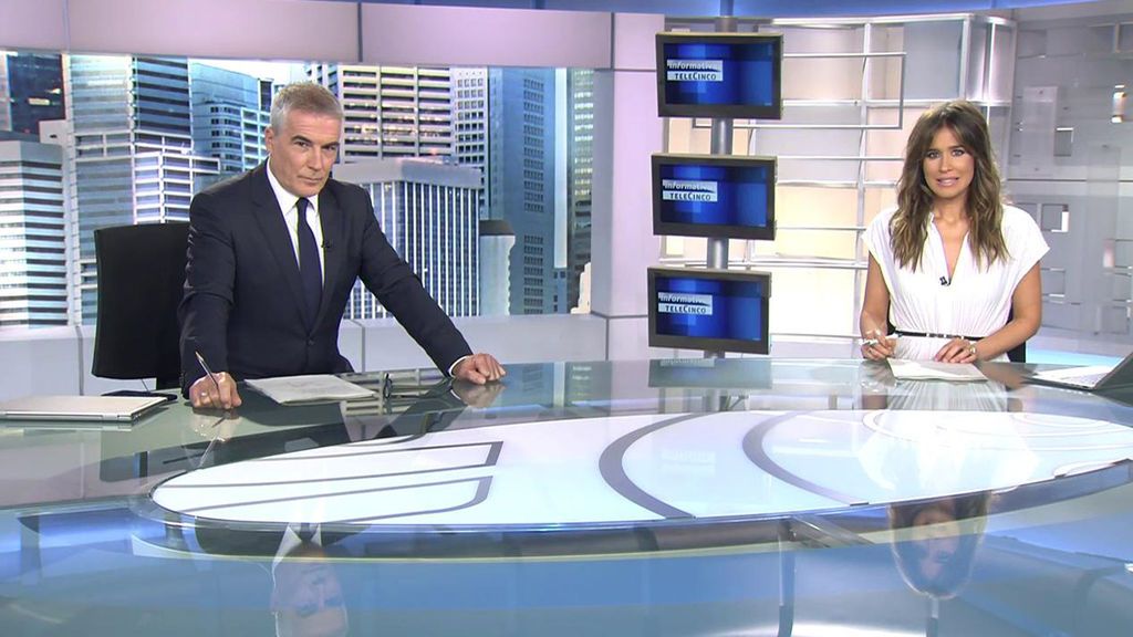 Con David Cantero e Isabel Jiménez Informativos Telecinco 2020 Mediodía 22/09/2020