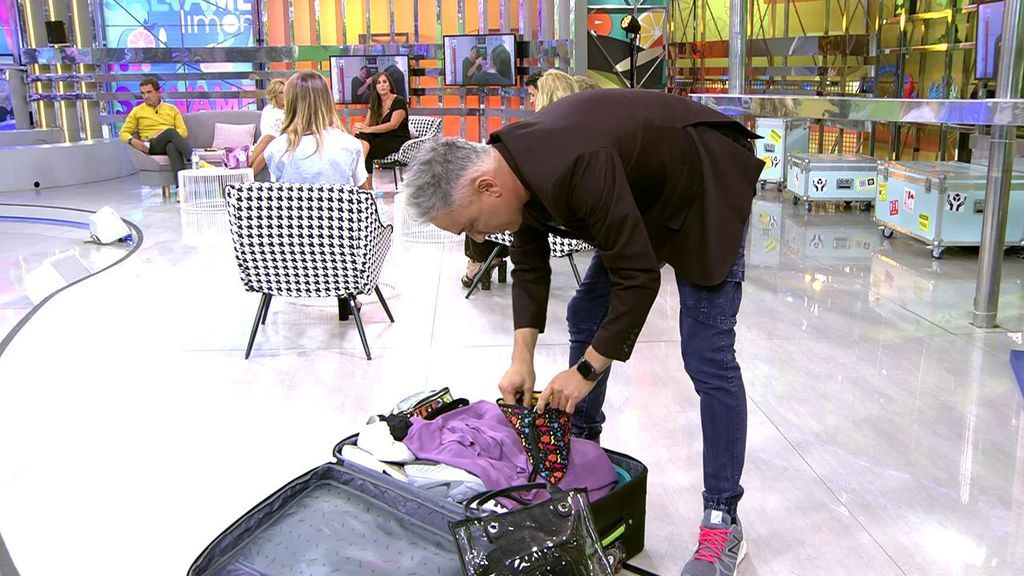 Kiko Hernández abre las maletas de Anabel Pantoja