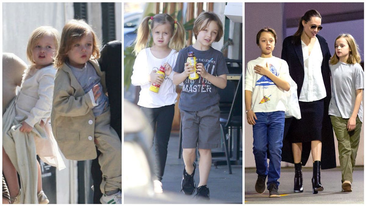 Los hijos pequeños de Brad y Angelina ya tienen 12 años: así son los gemelos Jolie-Pitt.