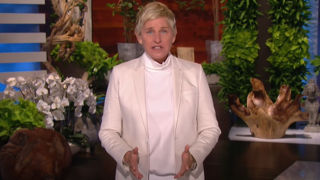 Ellen DeGeneres reaparece tras las denuncias por ambiente tóxico en su programa: "Me responsabilizo de todo"
