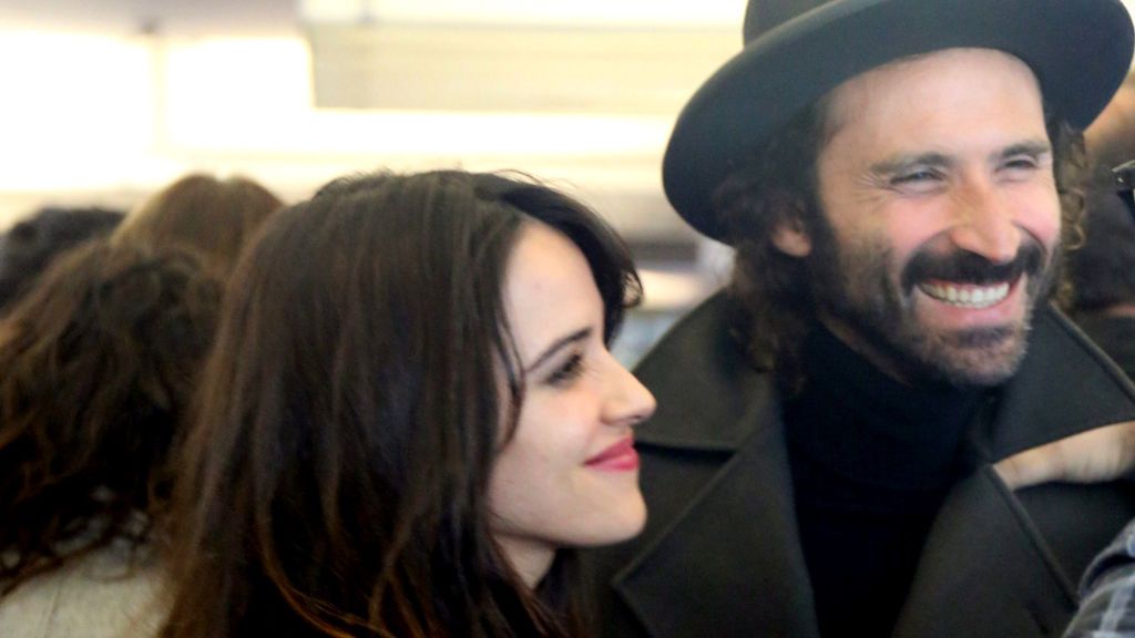 Macarena García con su ex, el cantante Leiva