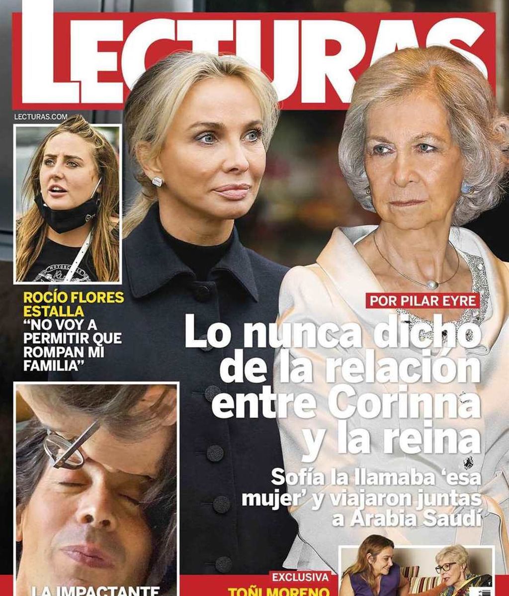 Sofía y Corinna, en portada