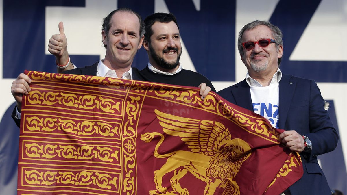Luca Zaia, el nuevo zar de la Liga que amenaza el liderazgo de Salvini