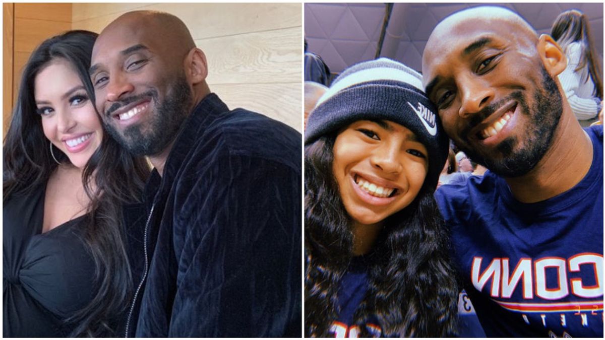 Kobe Bryant, con su mujer Vanessa y su hija Gianna. Kobe Bryant, con su mujer Vanessa y su hija Gianna.