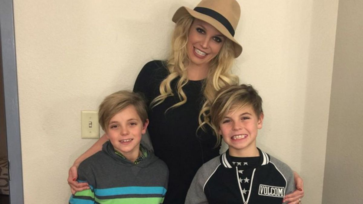 ¿Dónde viven los dos hijos de Britney Spears?