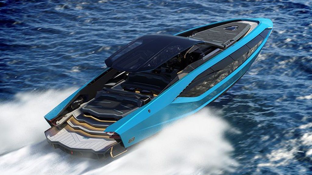 Tres millones de euros en el mar: el exclusivo yate de Lamborghini