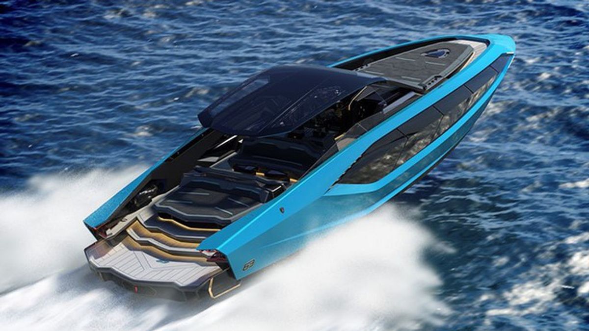Tres millones de euros en el mar: el exclusivo yate de Lamborghini