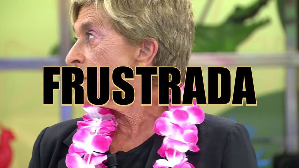Chelo García Cortés ¿Frustrada?