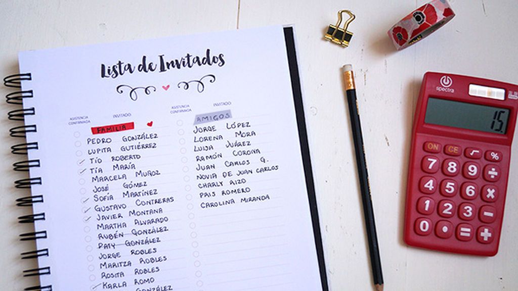 Con el coronavirus será muy importante reducir la lista de invitados.