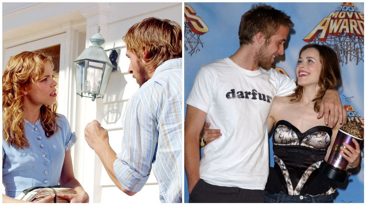 La historia de amor de Rachel McAdams y Ryan Gosling: de odiarse en ‘El diario de Noah’ a enamorarse dos años después.
