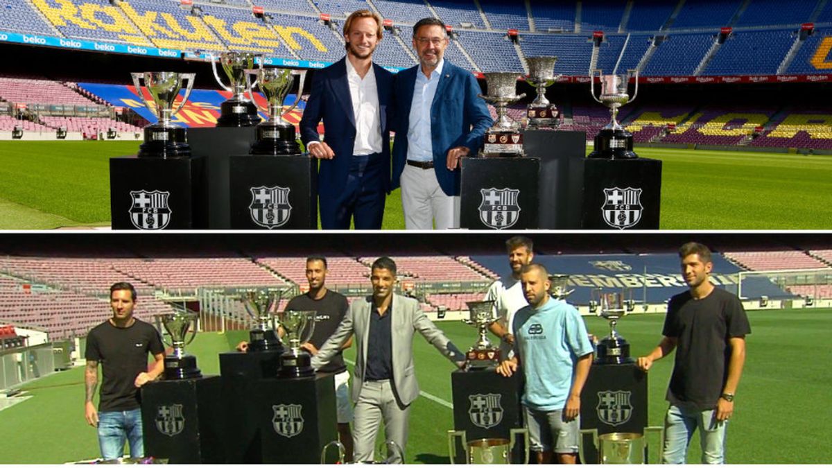 Las despedidas de Luis Suárez y Rakitic ponen de manifiesto las amistades dentro del vestuario del Barça Las despedidas de Luis Suárez y Rakitic ponen de manifiesto las amistades dentro del vestuario del Barça