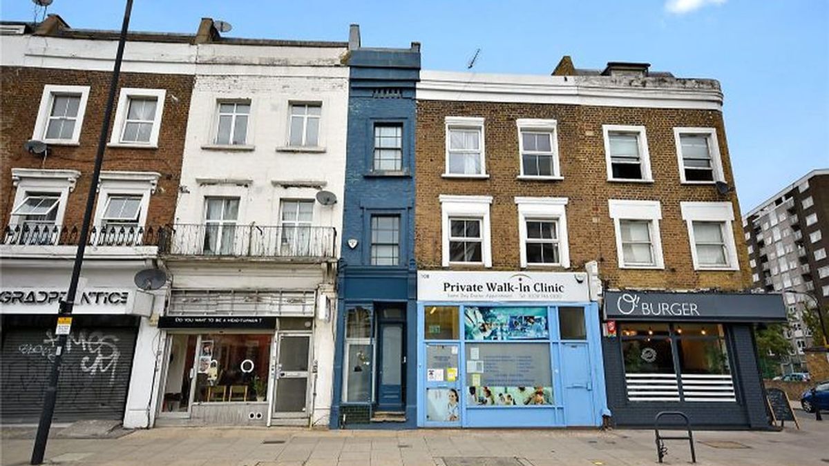 La casa más estrecha de Londres La casa más estrecha de Londres