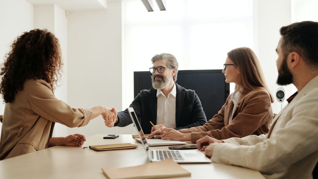 Entrevista de trabajo.