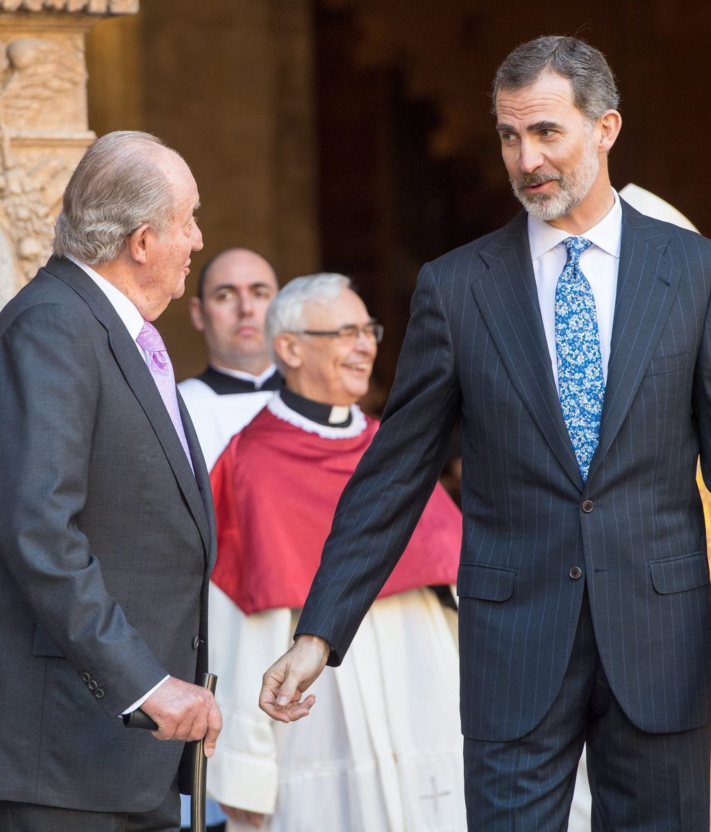 Felipe y Juan Carlos, en Mallorca