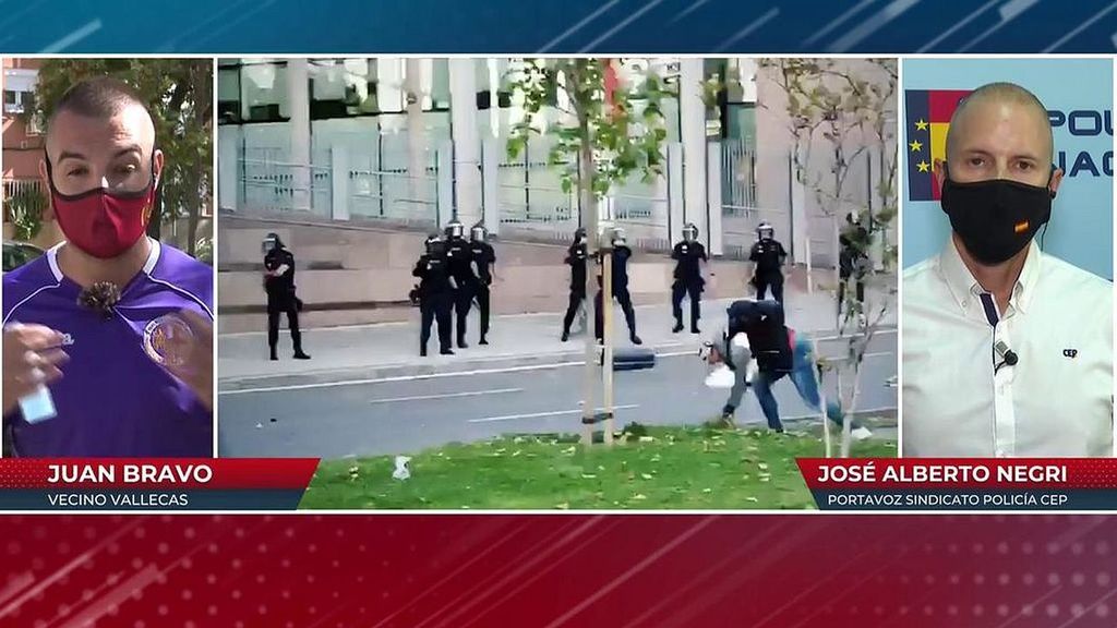 La Policía defiende su actuación en la manifestación de Vallecas Todo es mentira 2020 Programa 434