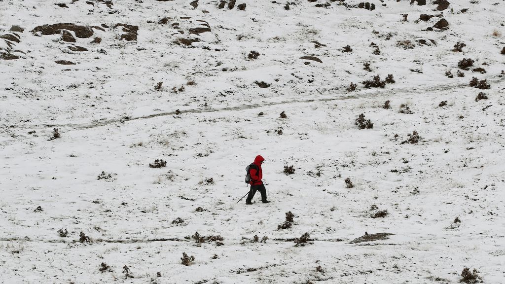 Nieve temporal Odette