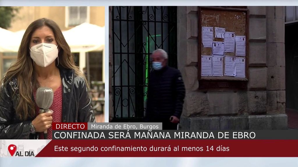 Miranda de Ebro, en Burgos, confinada desde este domingo para frenar la expansión del coronavirus