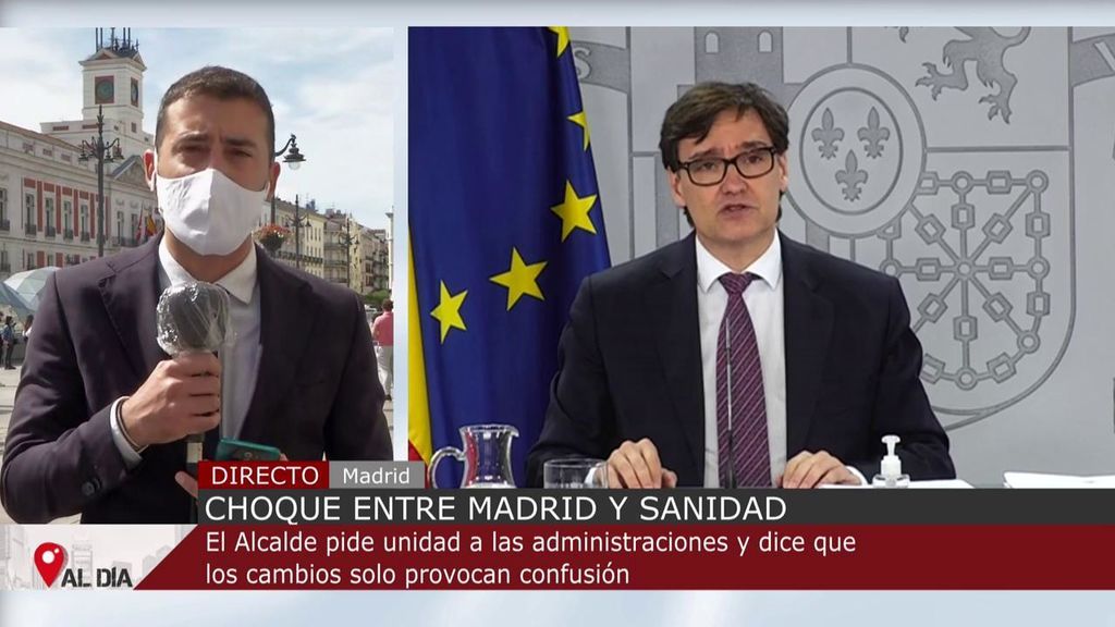 Choque entre Madrid y Sanidad: Almeida pide unidad y asegura que los cambios solo producen confusión