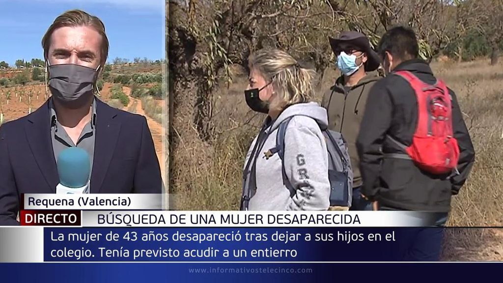 Las autoridades rastrean varias zonas sin descanso