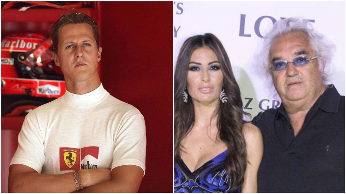 Elisabetta Gregoraci, exmujer de Flavio Briatore, revela el estado salud de Schumacher: "No puede hablar, se comunica con los ojos”