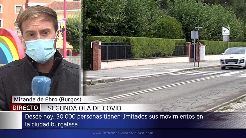 Miranda de Ebro queda confinada desde este domingo para frenar el coronavirus
