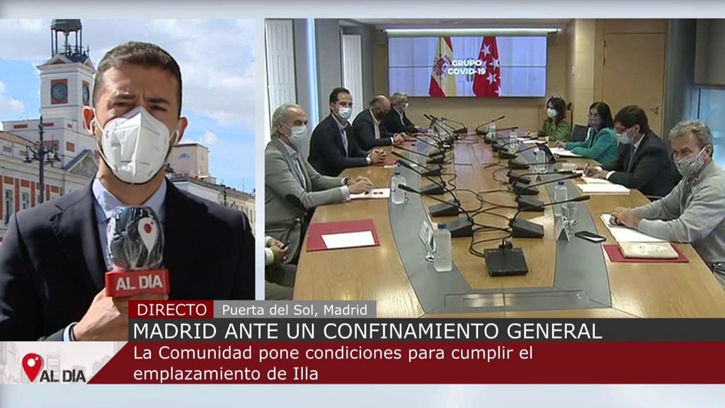 Madrid ante un confinamiento general: la Comunidad pone condiciones para cumplir el emplazamiento de Illa