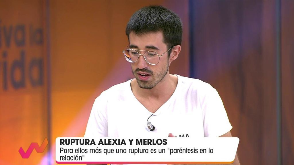 Saulo tiene información sobre la ¿ruptura? de Alfonso y Alexia