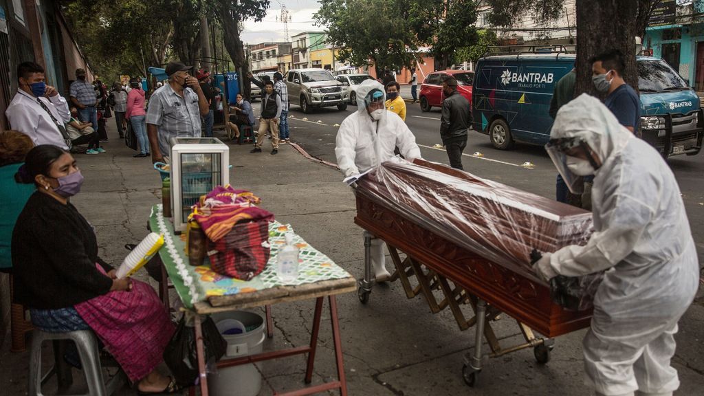 Guatemala supera los 90.000 contagios de covid-19 y registra 3.229 muertes