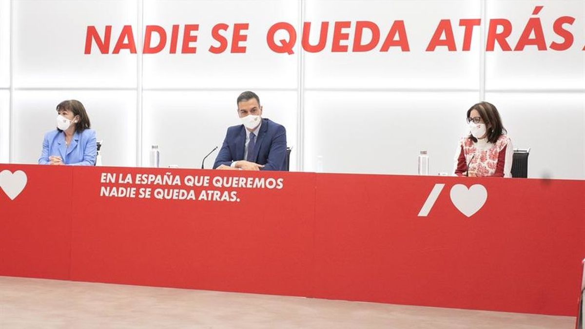 Pedro Sánchez preside la Ejecutiva Federal del PSOE Pedro Sánchez preside la Ejecutiva Federal del PSOE