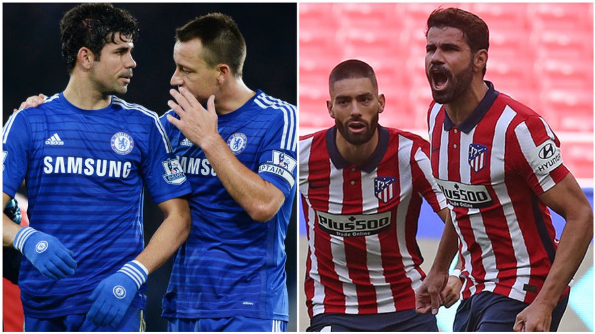 Diego Costa y Terry, en su etapa en el Chelsea. Diego Costa y Terry, en su etapa en el Chelsea.