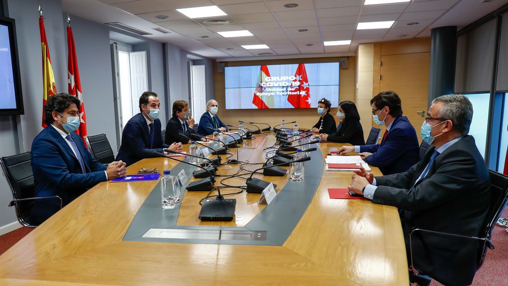 Adelantada la reunión entre Madrid y el ejecutivo de Sánchez: "No se da la situación para que el gobierno intervenga Madrid" Adelantada la reunión entre Madrid y el ejecutivo de Sánchez: "No se da la situación para que el gobierno intervenga Madrid"