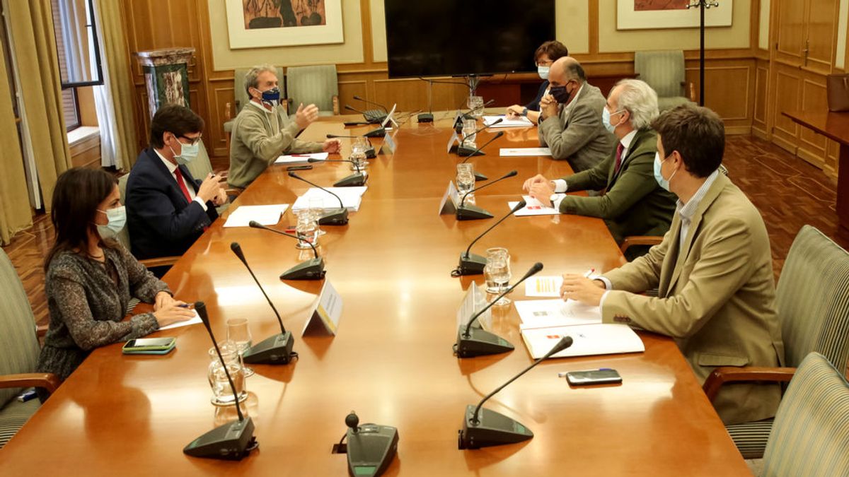 Reunión del Gobierno central y la Comunidad de Madrid