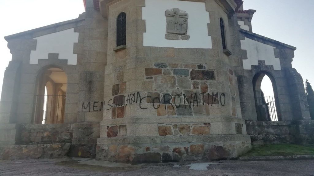 Pintadas en la ermita de A Guía