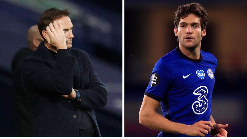 El brutal cabreo de Lampard con Marcos Alonso tras marcharse al autobús del equipo al ser sustituido