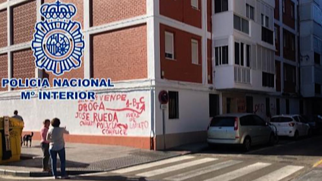 Pintada en la que se da el nombre del camello