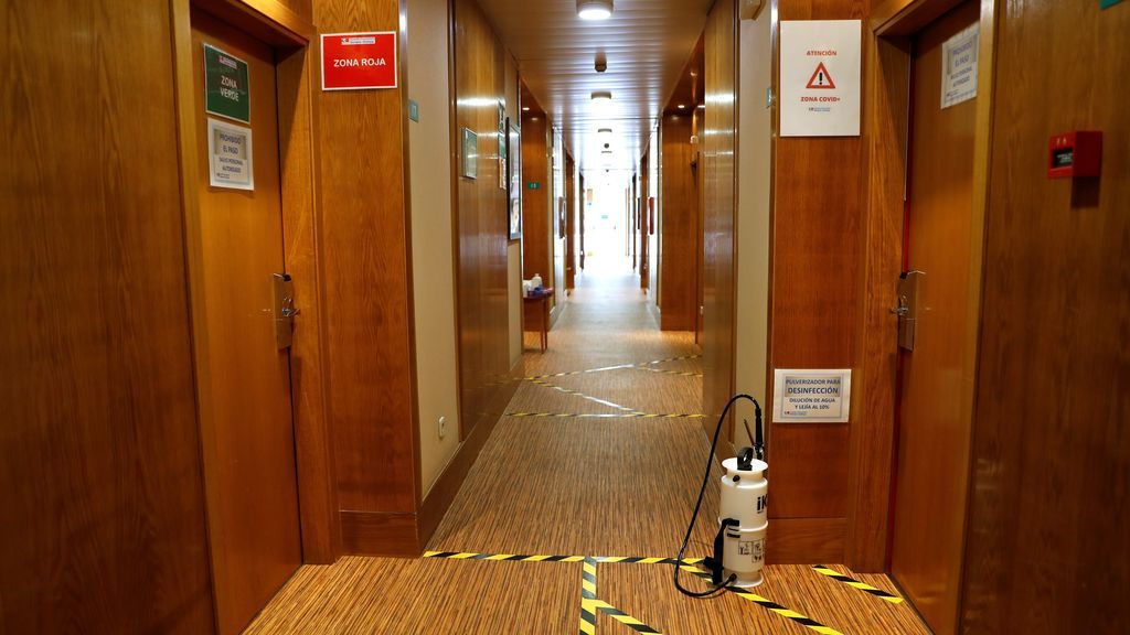 Vista del interior del Hotel NH de Leganés