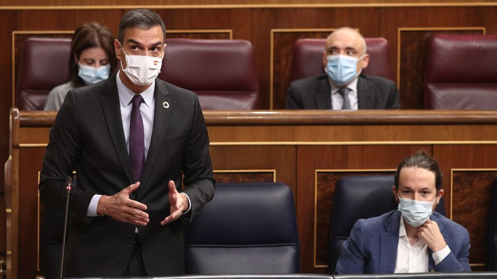 El presidente del Gobierno, Pedro Sánchez, en la sesión de control del Congreso El presidente del Gobierno, Pedro Sánchez, en la sesión de control del Congreso