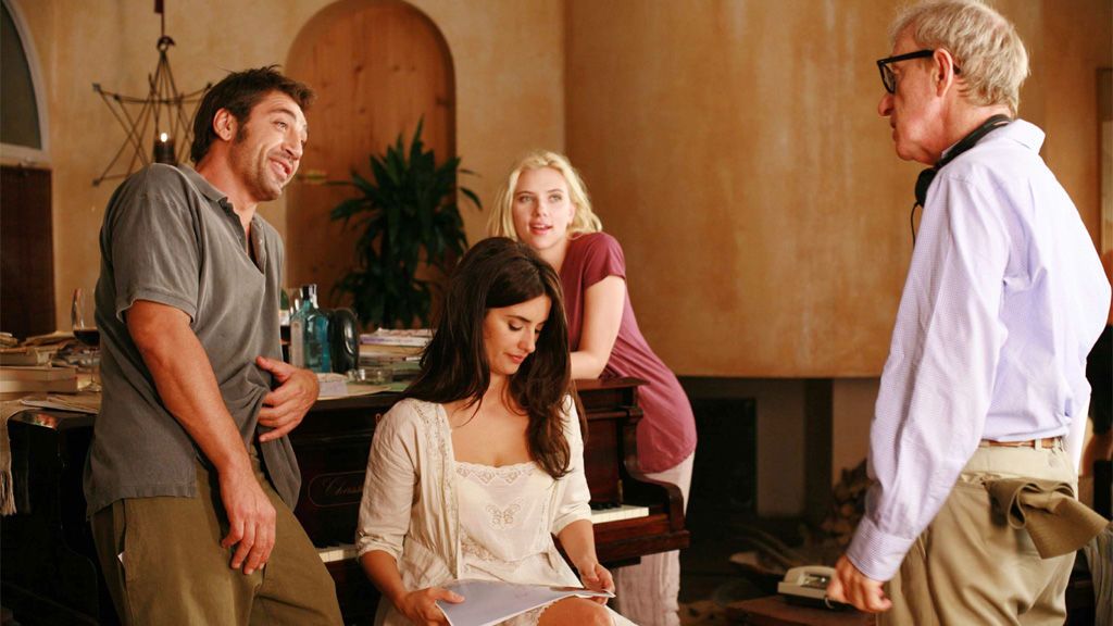 Rodaje de 'Vicky Cristina Barcelona' con Woody Allen