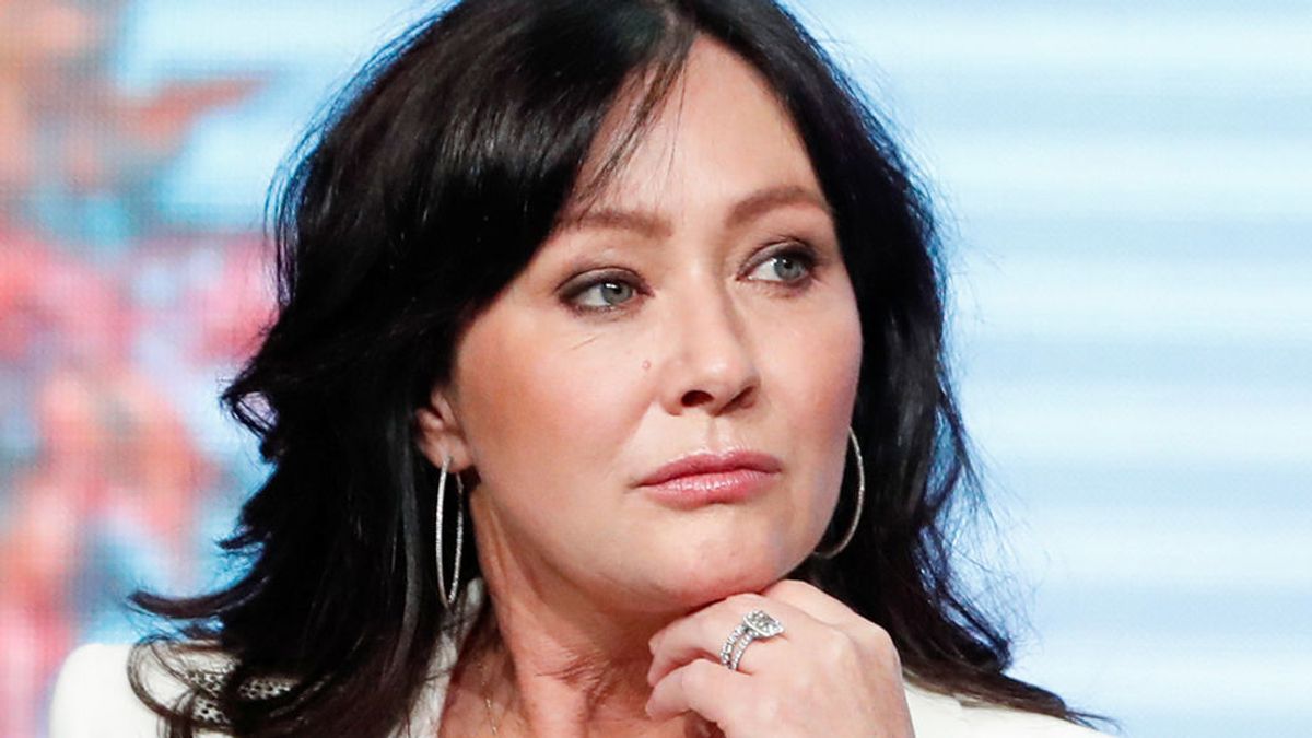 Shannen Doherty, durante el reencuentro de 'Sensación de vivir' (2019) Shannen Doherty, durante el reencuentro de 'Sensación de vivir' (2019)