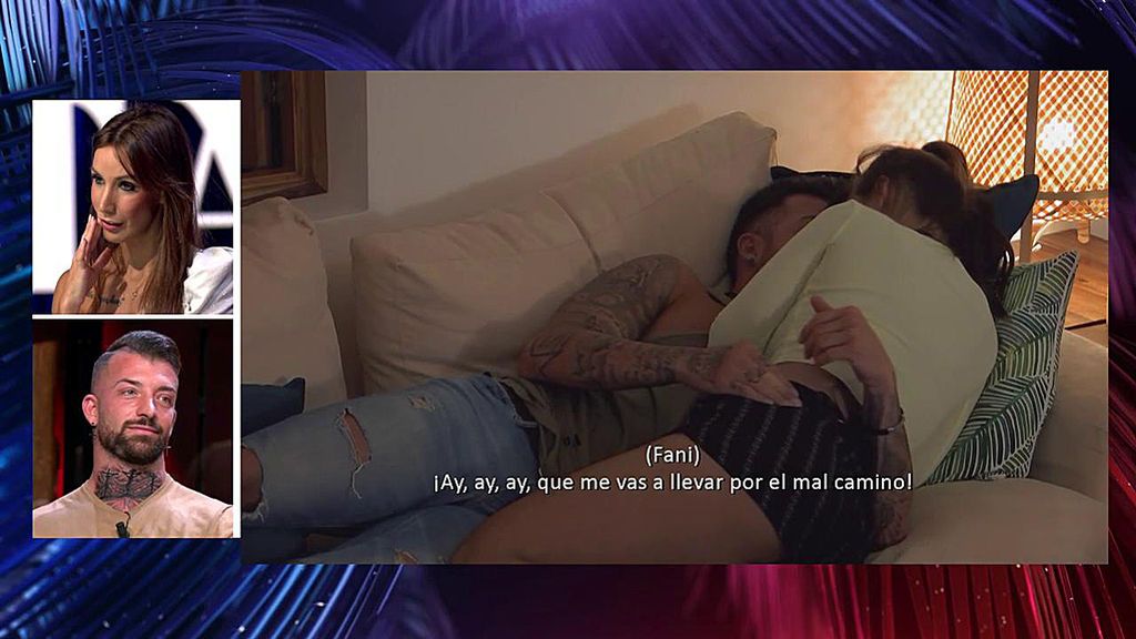 Fani y Rubén vuelven a ver las imágenes de su relación
